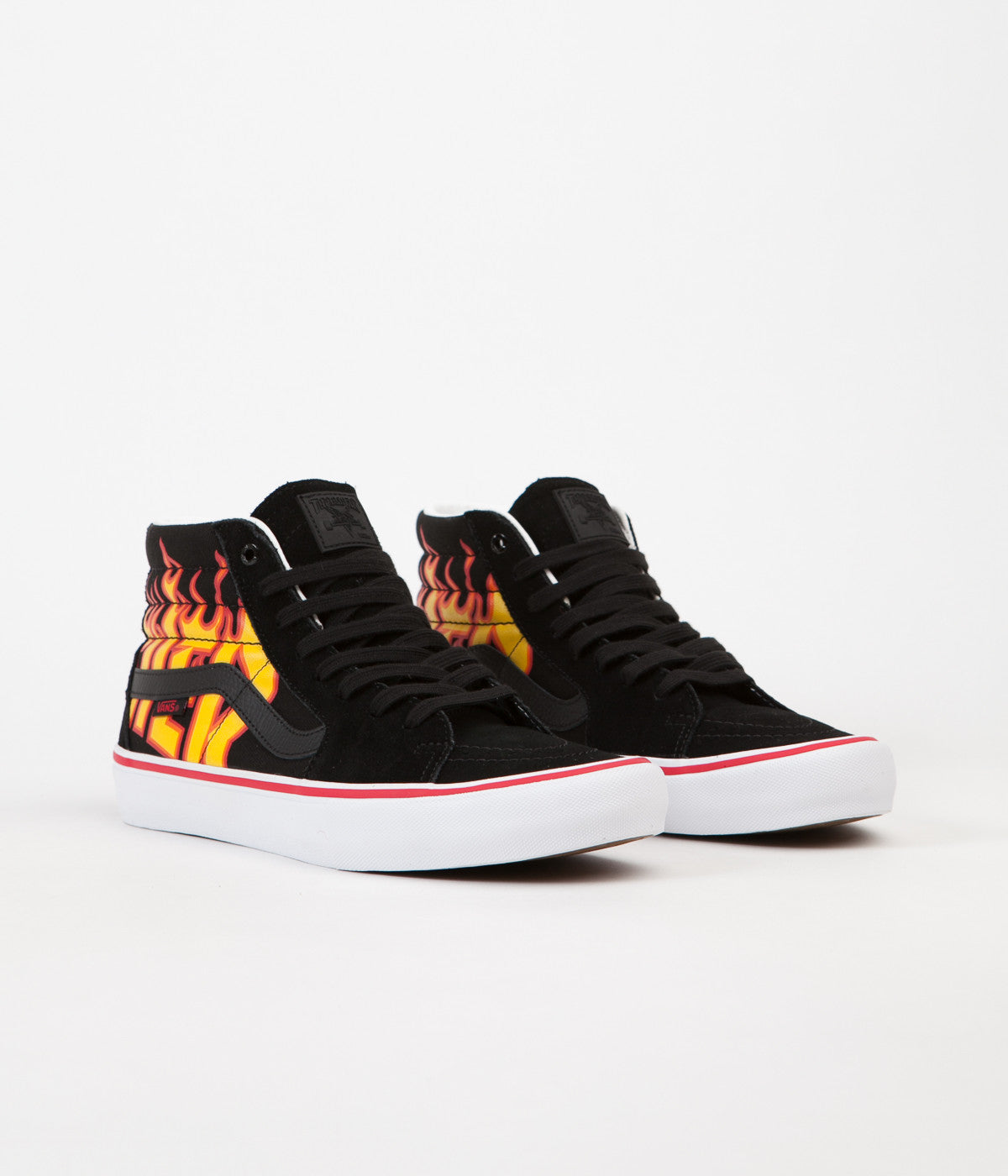 Mus Nog steeds streepje Vans x Thrasher Skate-Hi Pro Shoes - Black | Flatspot