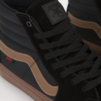 Vans x Thrasher Skate-Hi Pro Shoes - Black / Gum thumbnail