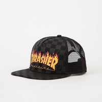 Vans x Thrasher Trucker Cap - Black thumbnail