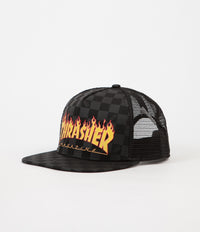 Vans x Thrasher Trucker Cap - Black
