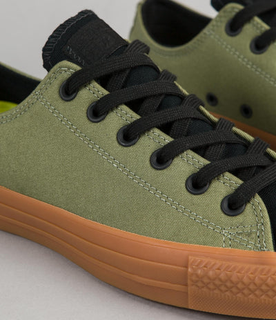 Converse CTAS Pro Suede Backed Canvas OX Shoes - Green