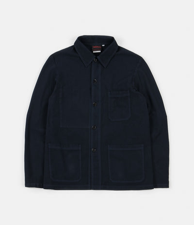 Vetra 5C Short Cotton Workwear Jacket - Navy