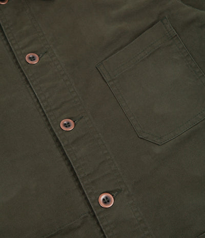 Vetra 5C Short Twill Workwear Jacket - Dark Khaki