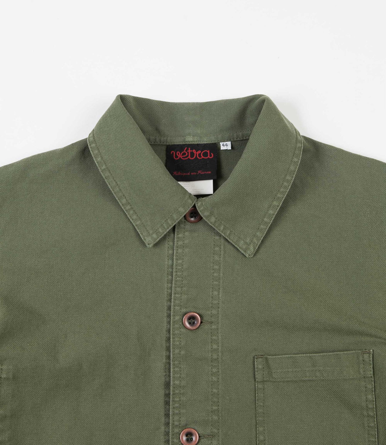 Vetra 5C Short Twill Workwear Jacket - Jade | Flatspot