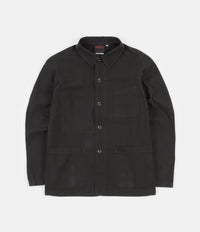 Vetra 5C Short Twill Workwear Jacket - Stone Washed Black