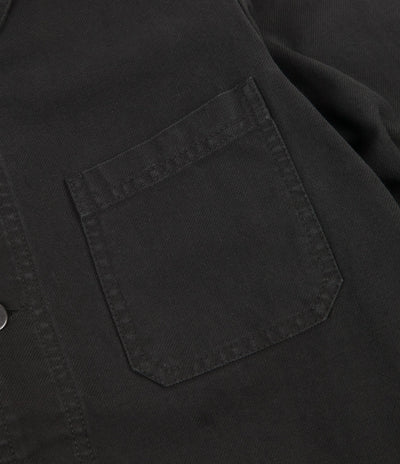 Vetra 5C Short Twill Workwear Jacket - Stone Washed Black