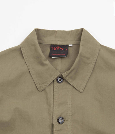 Vetra Flap Pocket Overshirt - Olive
