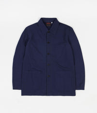 Vetra No.4 Organic Workwear Jacket - Washed Navy