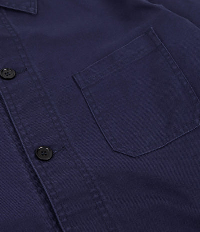 Vetra No.4 Organic Workwear Jacket - Washed Navy
