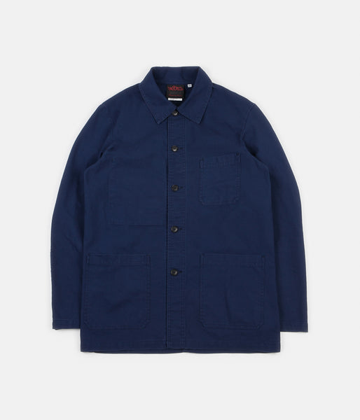 Vetra No.4 Workwear Jacket - Navy Twill | Flatspot