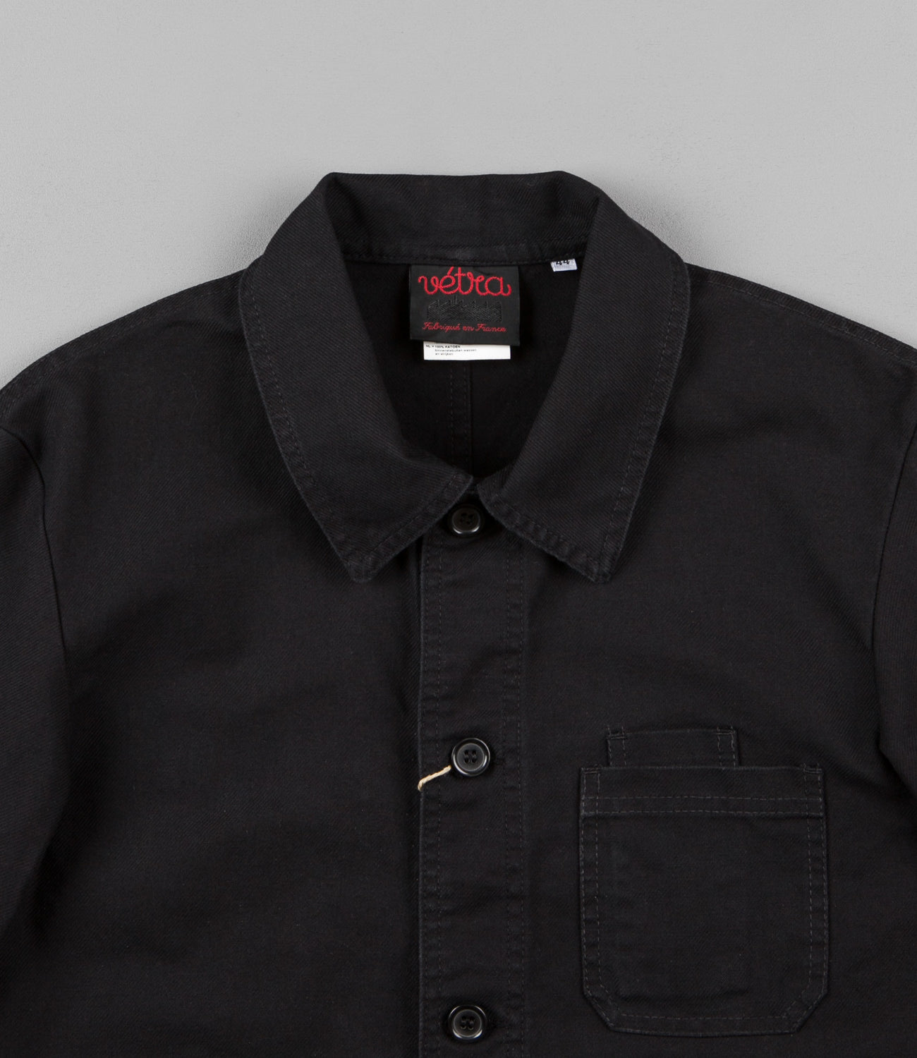 Vetra No.4067 Workwear Jacket - Black | Flatspot