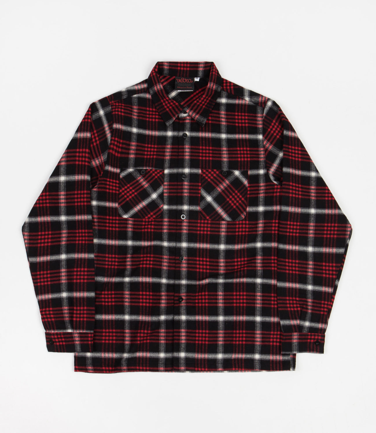Vetra No.81 Checked Overshirt Cervin Flatspot
