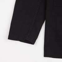Vetra Organic Flap Pocket Workwear Jacket - Black thumbnail