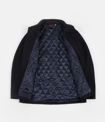 Vetra Quilted Melton Jacket - Navy
