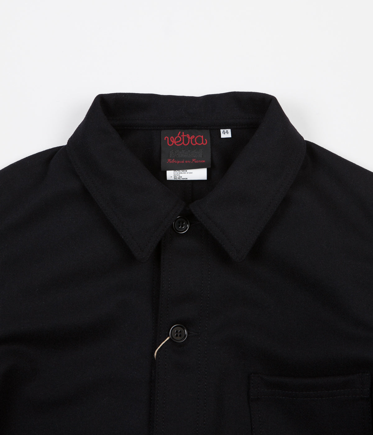 Vetra Workwear Melton Jacket Navy Flatspot