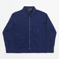Vetra Zipped Workwear Jacket - Navy thumbnail
