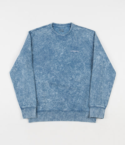 Wayward Acid Crewneck Sweatshirt - Blue