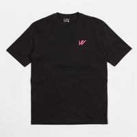 Wayward Lowgo Fluro T-Shirt - Black thumbnail