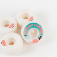 Wayward Sammy Winter Funnel Pro Wheels - White / Red - 53mm thumbnail