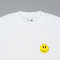 Wayward Smilee Long Sleeve T-Shirt - White thumbnail