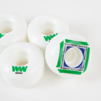 Wayward Waypoint Wheels - White / Green - 55mm thumbnail