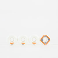 Wayward Waypoint Wheels - White / Orange - 54mm thumbnail