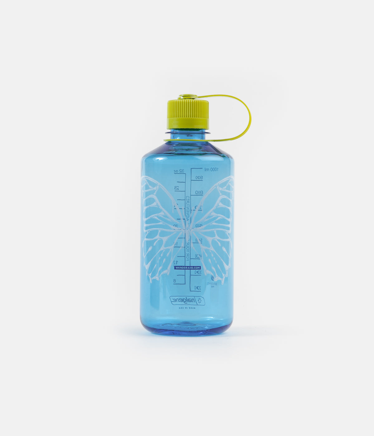 WKND Butterfly Water Bottle Blue Flatspot