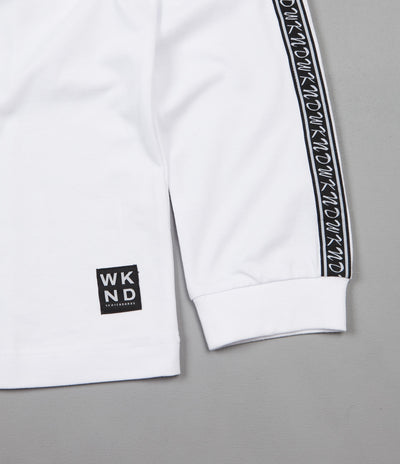 WKND Flip The Script Long Sleeve T-Shirt - White