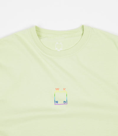 WKND Rainbow Logo T-Shirt - Celery