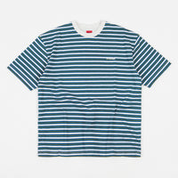 WKND Stripe T-Shirt - Blue / Green / Grey thumbnail