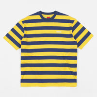 WKND Stripe T-Shirt - Blue / Yellow thumbnail