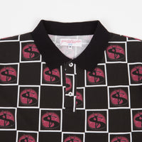 Yardsale Bellagio Polo Shirt - Black / Red thumbnail