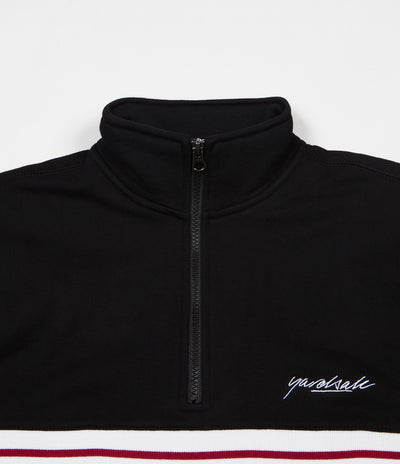 Yardsale Blair Quarterzip Sweatshirt - Black