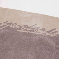 Yardsale Chenille Script Knitted Crewneck Sweatshirt - White / Brown / Tan thumbnail