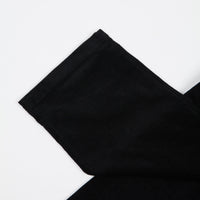 Yardsale Corduroy Trousers - Black thumbnail
