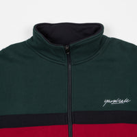 Yardsale Dior Full Zip Sweatshirt - Green / Red / Navy thumbnail