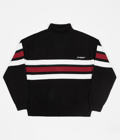 Yardsale Gang Wars Rollneck Sweatshirt  - Black
