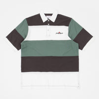 Yardsale Gardena Polo Shirt - Forest / Cream / Black thumbnail
