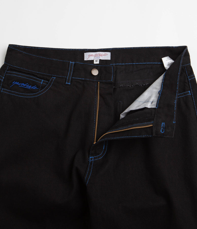 Yardsale Goblin Jeans - Black / Blue | Flatspot