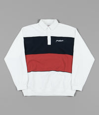 Yardsale Heat Polo Sweatshirt - White