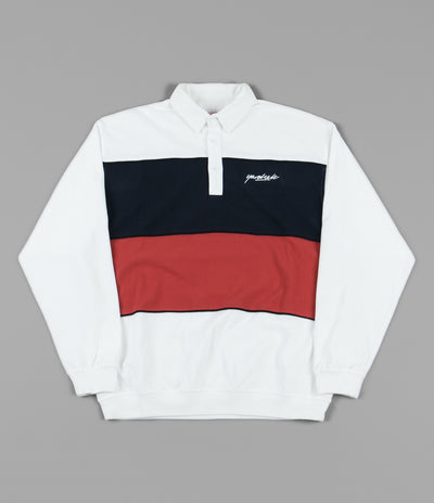 Yardsale Heat Polo Sweatshirt - White