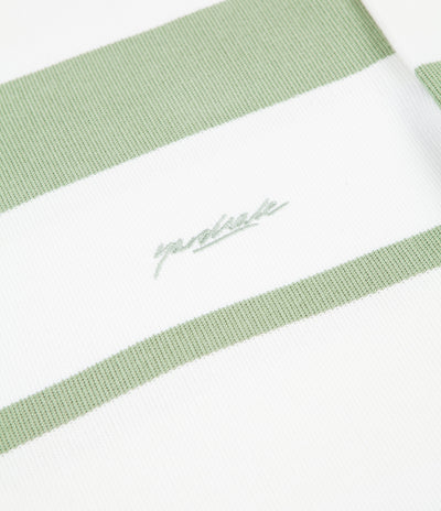 Yardsale Henry Knit Crewneck Sweatshirt  - Fern / White