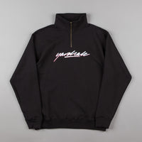 Yardsale Jewel Quarter-Zip Sweatshirt - Black thumbnail
