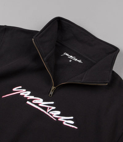 Yardsale Jewel Quarter-Zip Sweatshirt - Black