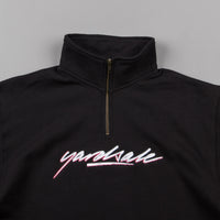 Yardsale Jewel Quarter-Zip Sweatshirt - Black thumbnail