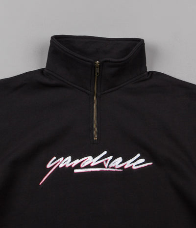 Yardsale Jewel Quarter-Zip Sweatshirt - Black