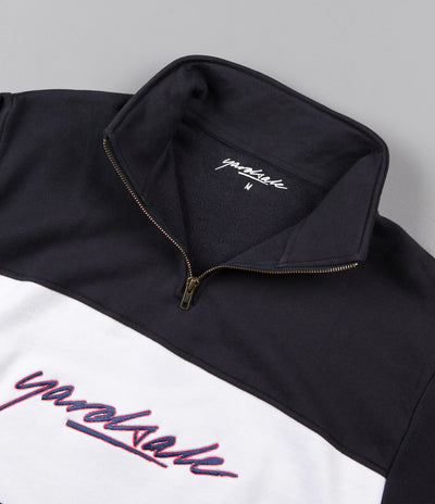 Yardsale Jewel Quarter-Zip Sweatshirt - Navy