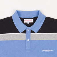 Yardsale Kingston Polo Shirt - Blue / Grey / White thumbnail
