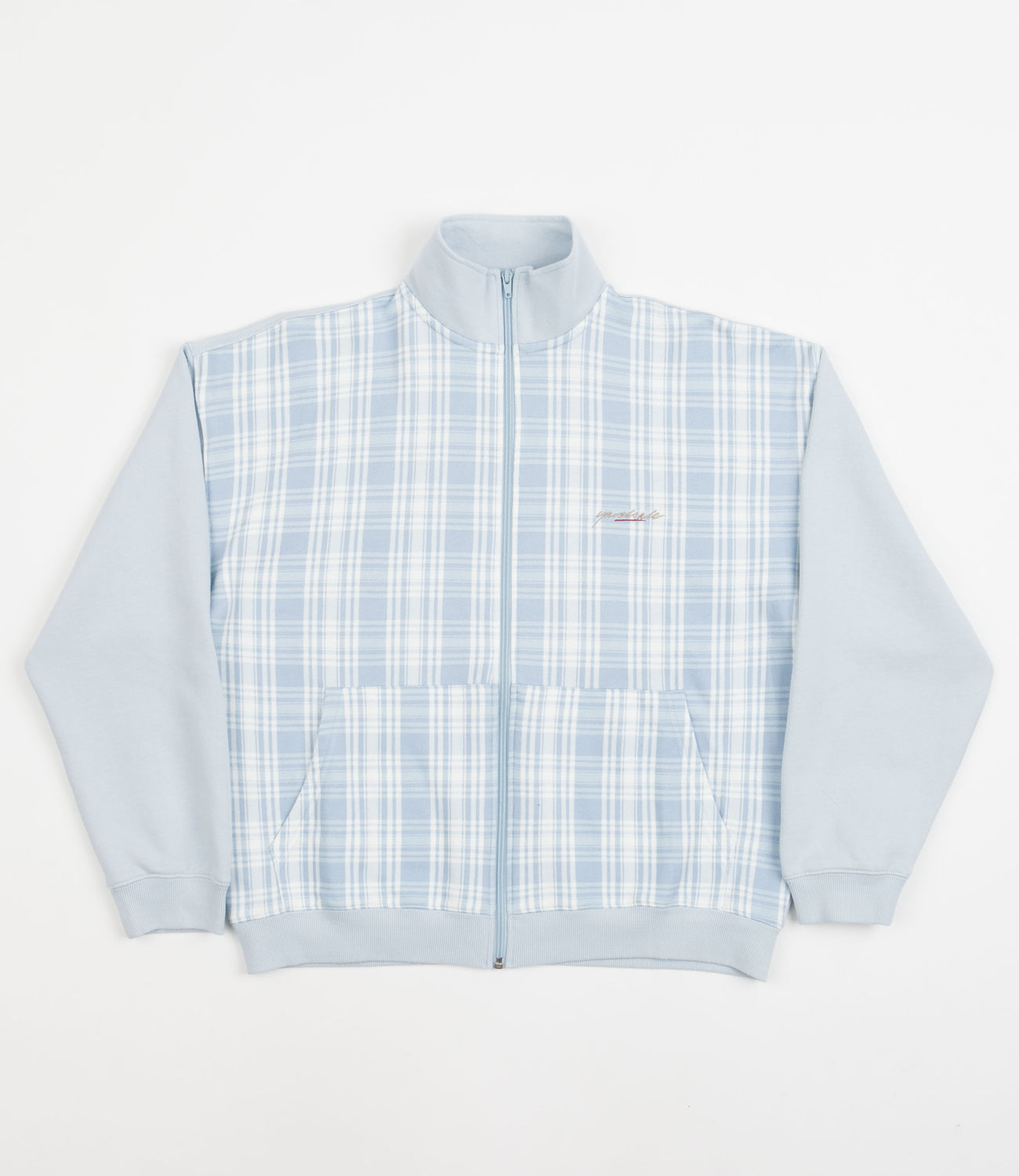 Yardsale Lance Full Zip Sweatshirt - Baby Blue | Flatspot