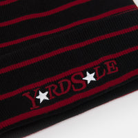 Yardsale Magic Stripe Beanie - Black / Red thumbnail